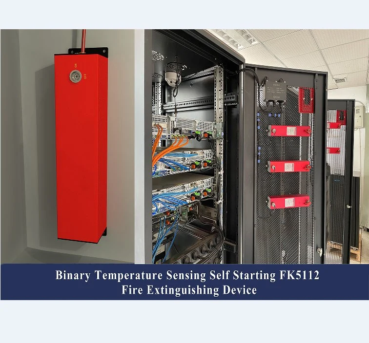 Sistema de Extinción de la certificación CE para el centro de datos, la sala de distribución de energía
