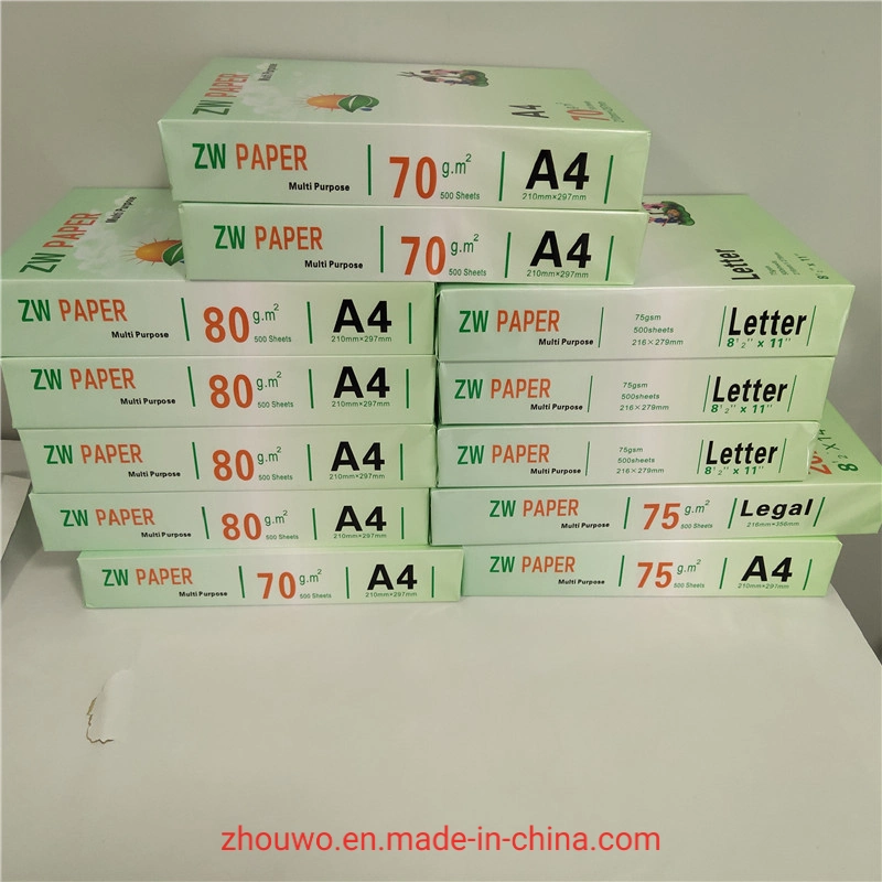 Factory Directly A4 Office Copy Paper 70GSM 80 GSM Printing Paper /Photo Paper