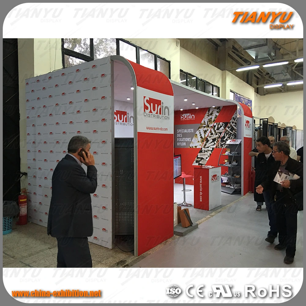 3X3 Trade Show Fair Standard Exhibition Booth Display System & Building Services