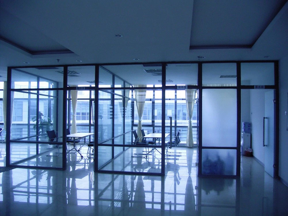 Customized Aluminium Alloy Glass Partition for Office or Other Uses