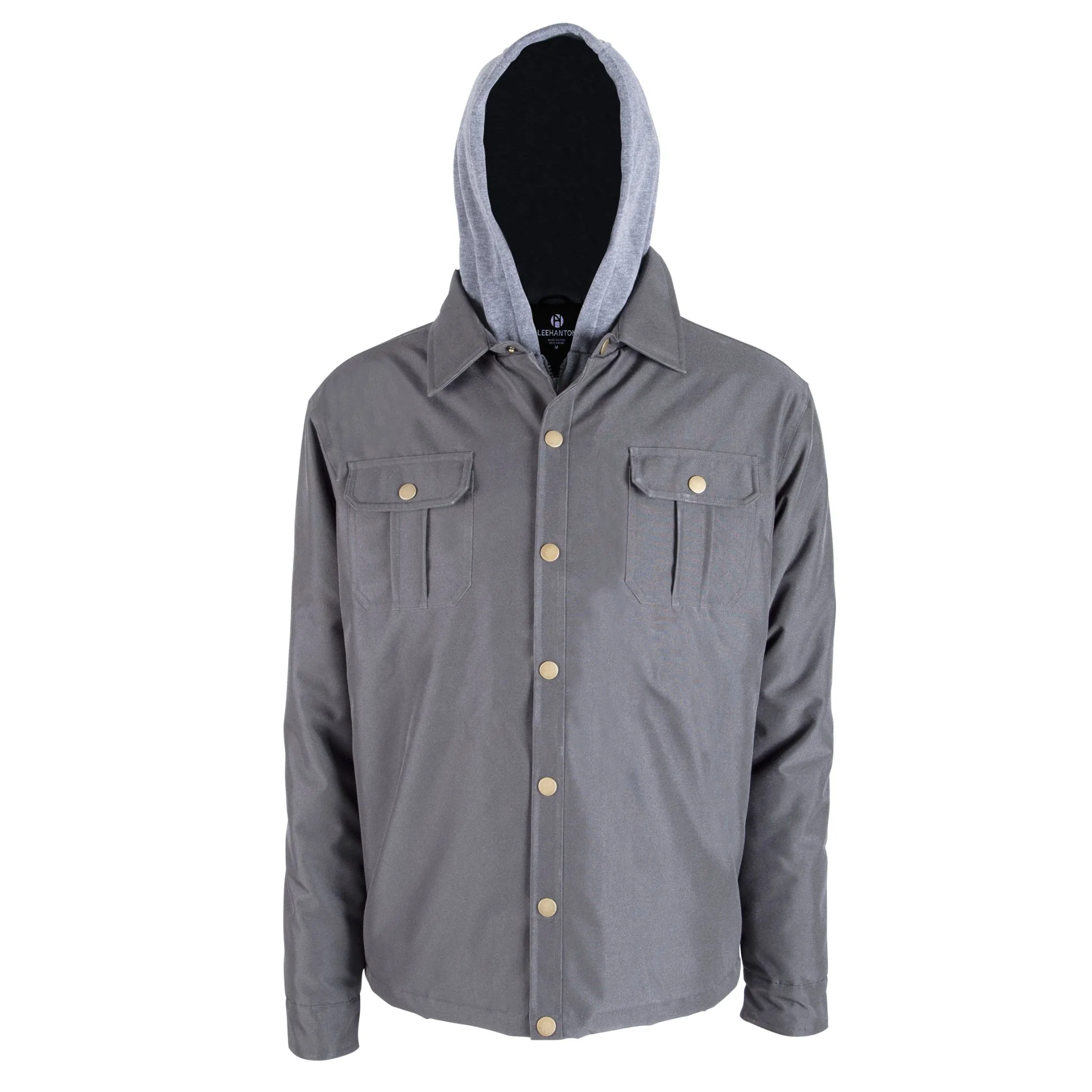 Men's Jacket Casual Style Indoor and Outdoor Simple Design Utililty Garment