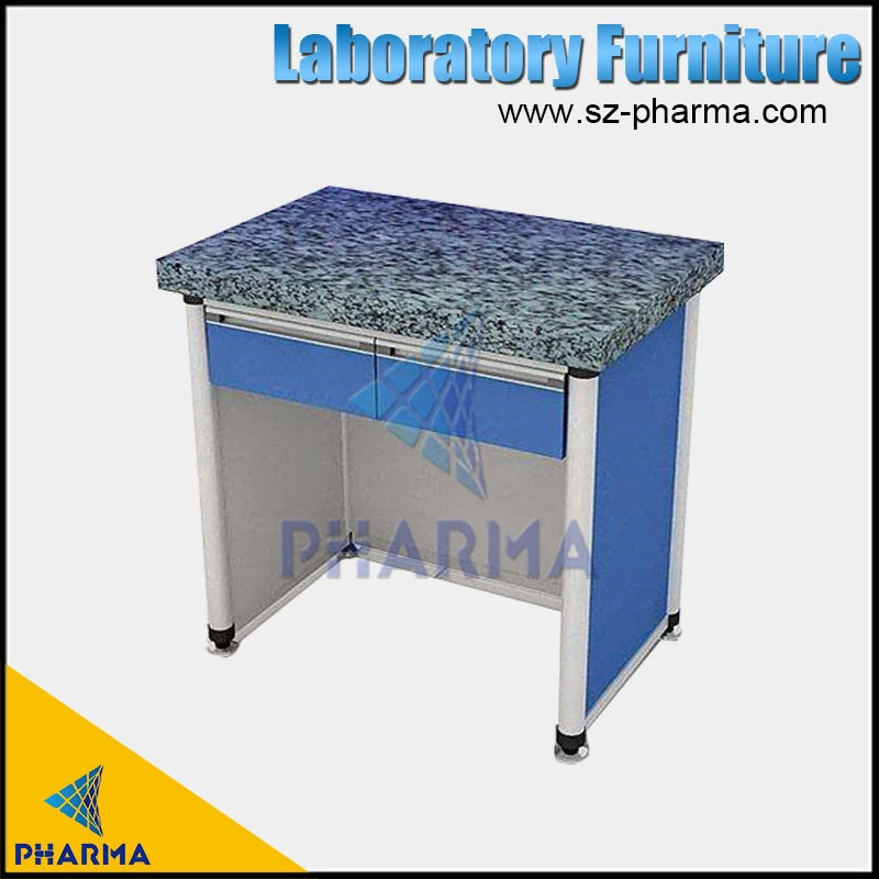 Laboratorio de Química de los diseños de Workbench de acero muebles mesa con lavabo