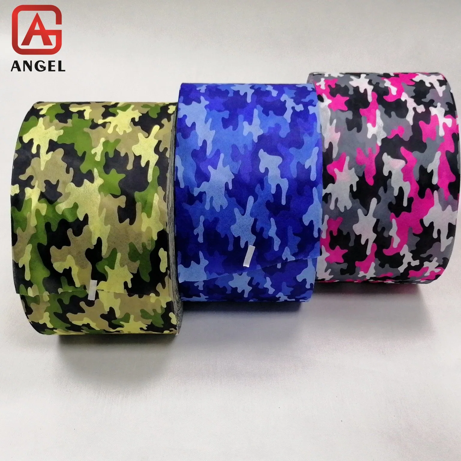 Spunlace Nonwoven for Mask Camouflage Pattern Spunlace Fabric