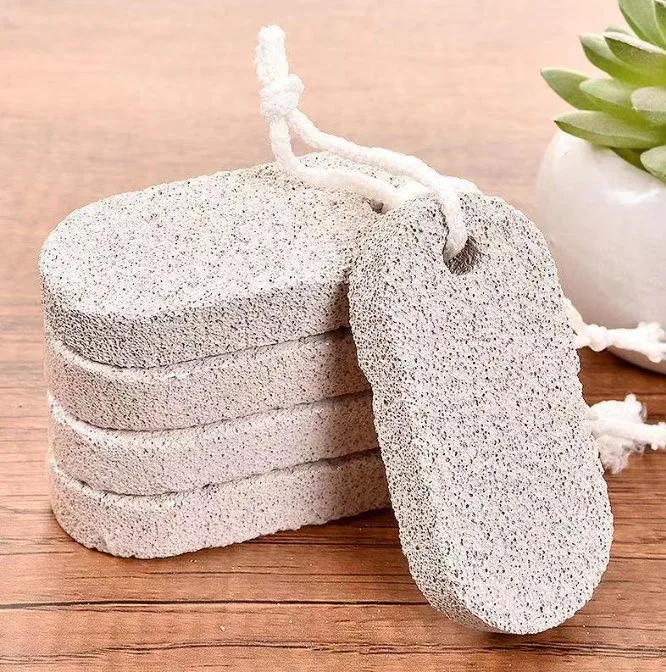 Vente à chaud peau dure callus Remover Pedicure Outils Lava Exfoliant Pierre ponce avec emballage personnalisé