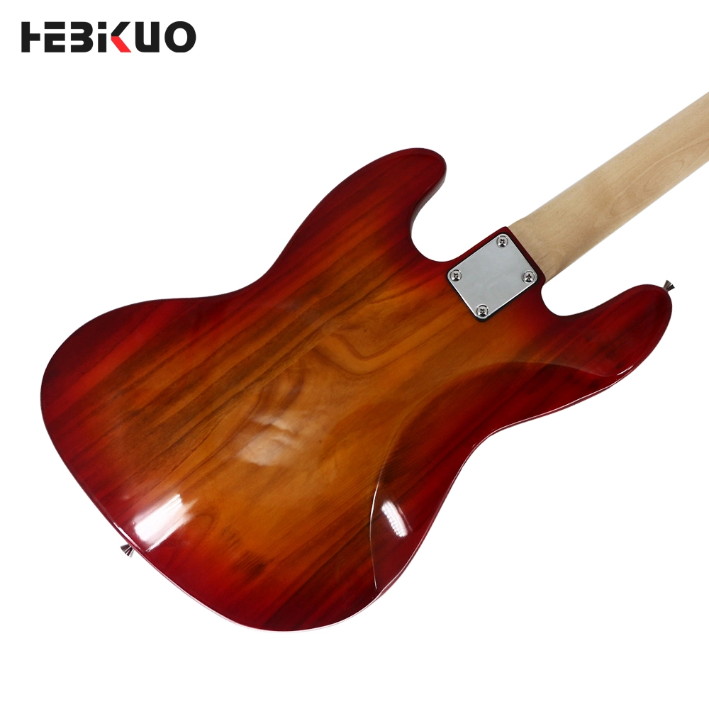 Fábrica Nuevo producto instrumentos Musicales Basswood Guitarra de bajo eléctrico a medida