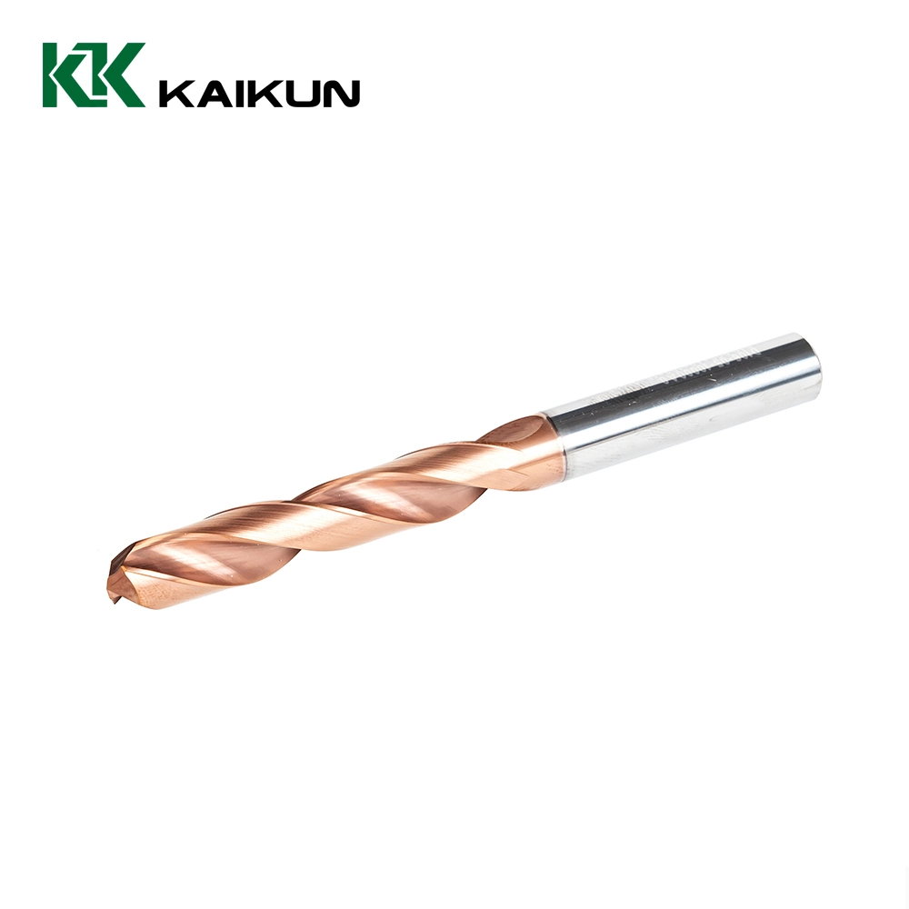 Solid Carbide Custom Step Drills with Thru Coolant Milling Cutter Twist Drill Bits Drilling Tool