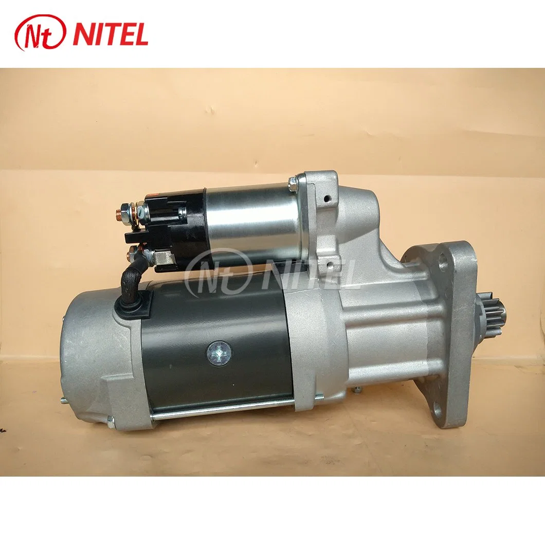 Nitai Delco 65262017074 12V Moteur de démarrage de voiture Usine Delco Remy 42mt Moteur de démarrage Chine Auto Starter Moteur de démarrage pour Doosan