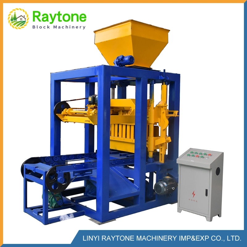 Industrial Easy Operated Electric Cement Brick Maker Machine Manual Concrete Hollow Block Moulding Making Machine