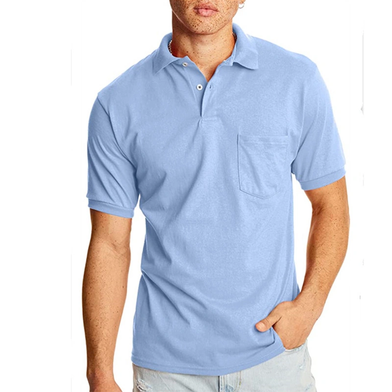 Polo Shirts for Men Heavy Weight High quality/High cost performance Fabric 100 Cotton