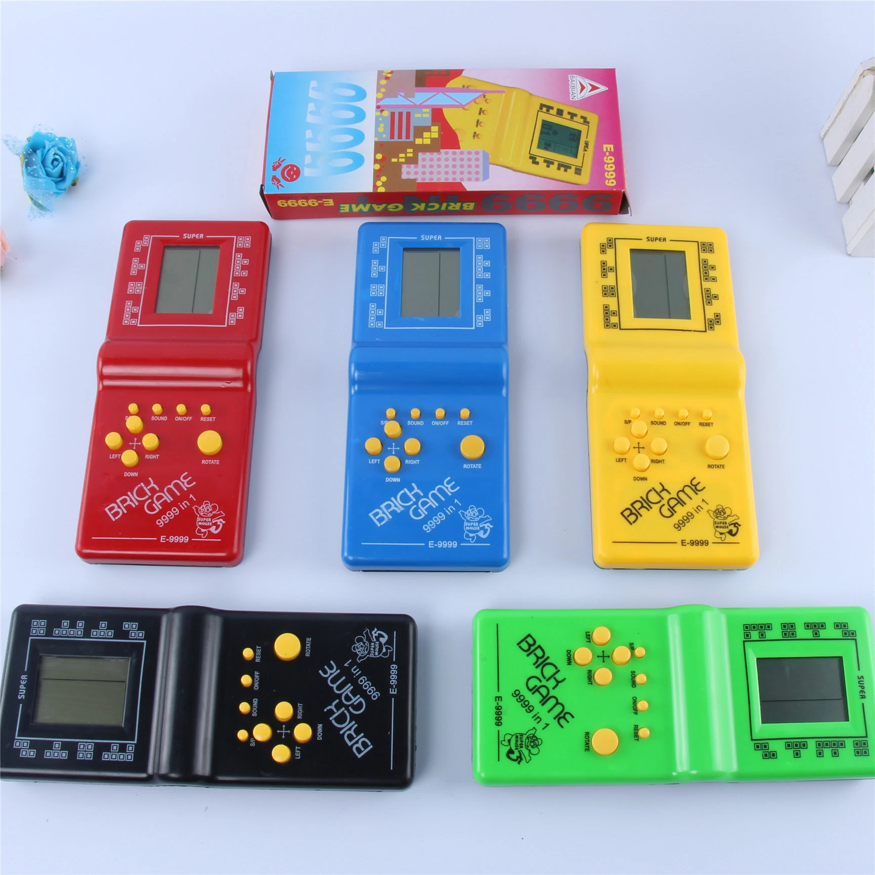 9999 in 1 Brick Game Machine Handheld Game Console Player