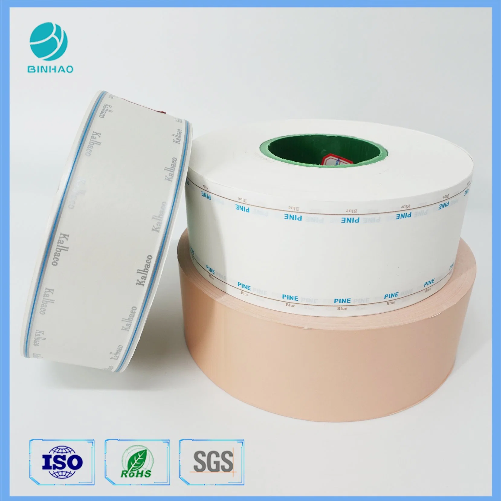 Porosity Type 500cu Cigarette Tipping Paper Packing 64mm Width