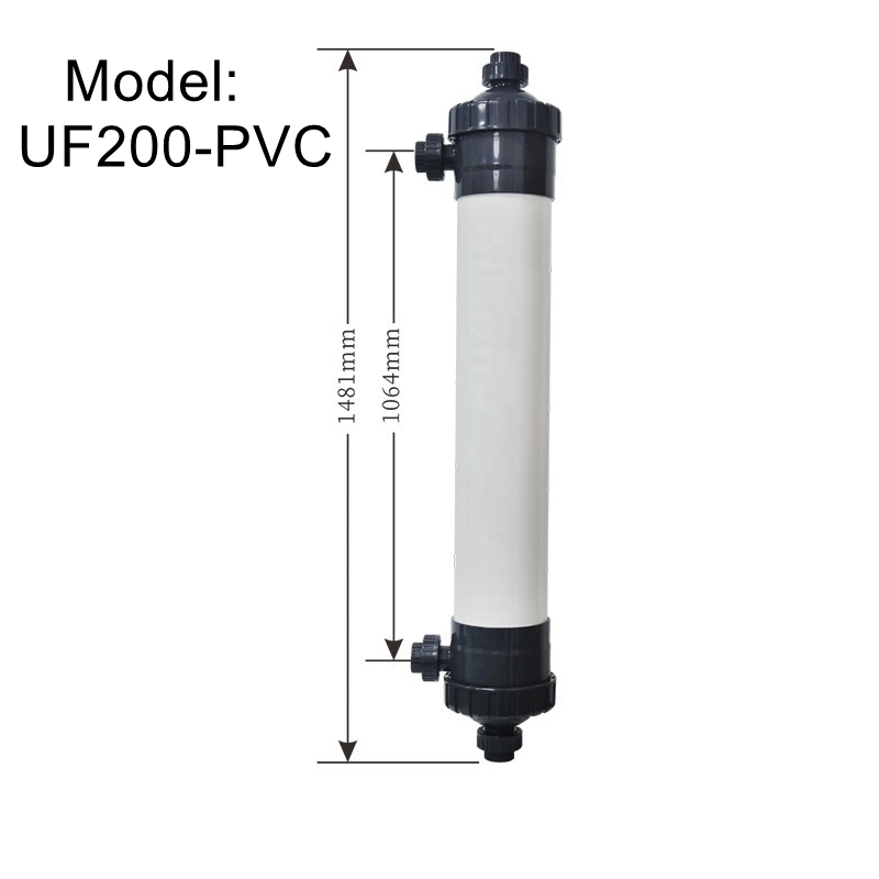 Pan Holowway membrana de ultrafiltración de fibra hueca para tratamiento de aguas residuales de la Filtración