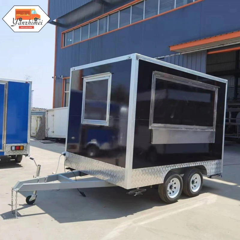 Mobile Catering Trailer Fashion Design Pizza /Hotdog Food Truck for Sale