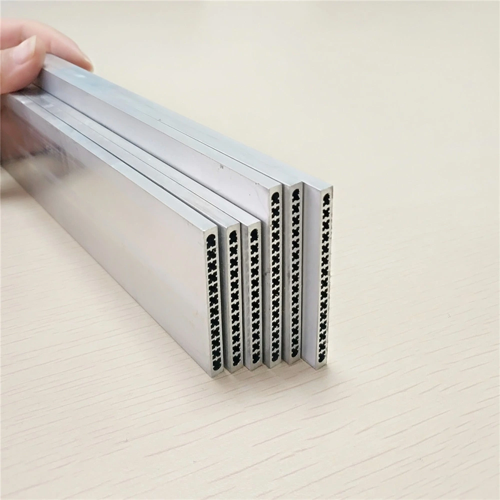 Customized Aluminum Extruded Tube Aluminum Micro-Channel Tube for Evaporator Condenser