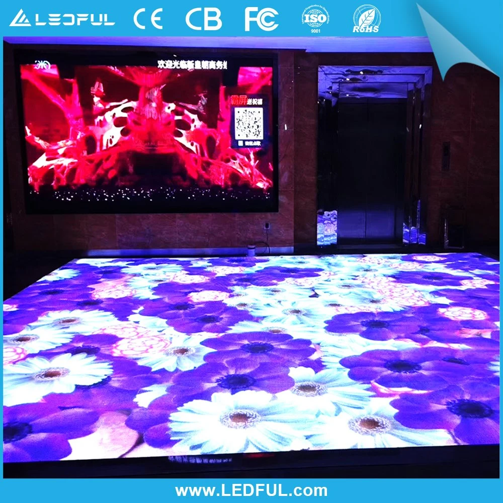 Hohe Helligkeit Indoor Werbung Tanz Boden LED-Anzeige