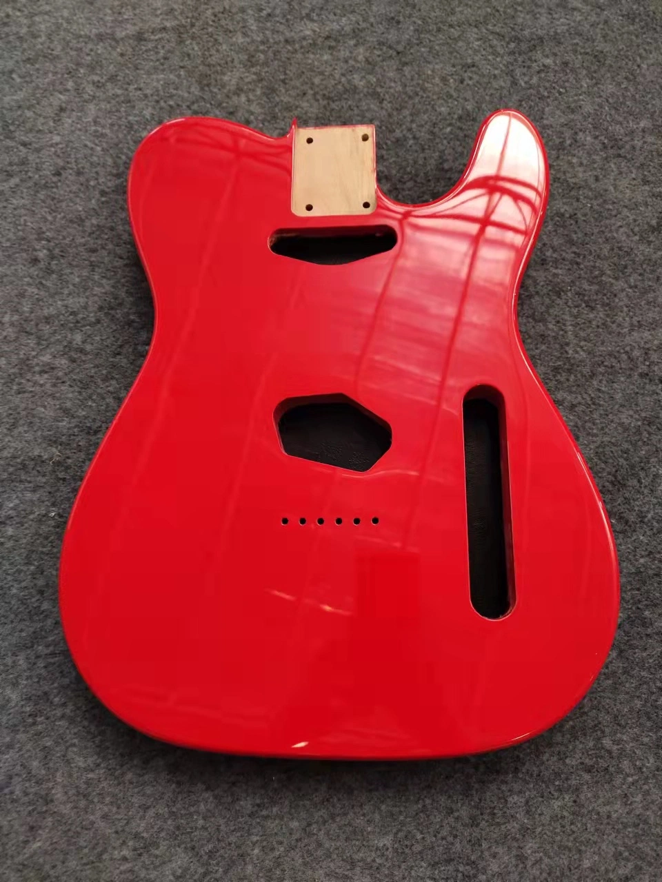 Smiger Fiesta Red Tele Alder Wood Electric Guitar Body