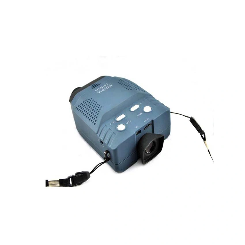 Night Vision Blue Infrared Iiiuminator Allows Viewing in The Dark-Records Images and Video