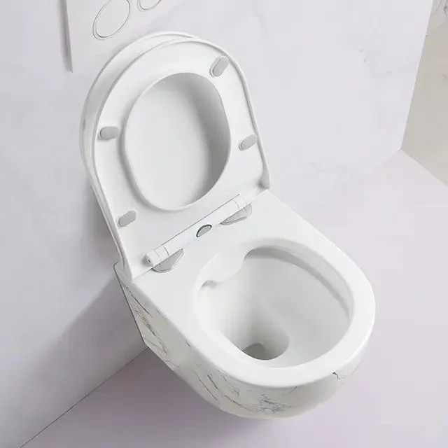 Bathroom Sanitary Ware Popular Rimless Save Space Wc Inodoro Ceramic Wall Hung Toilet