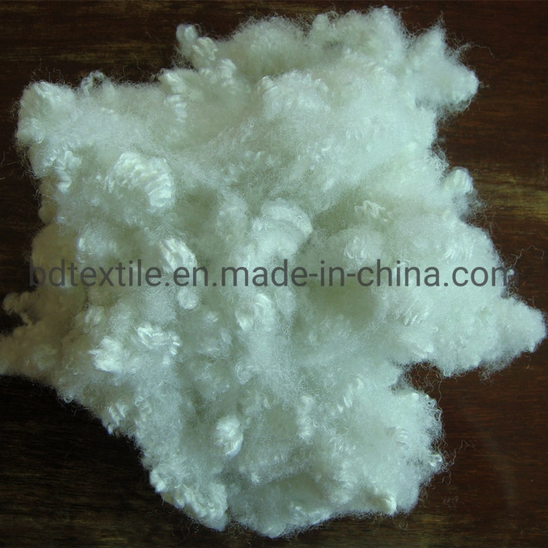 Super White Recycled Polyester Fiber Used to Fill Bedsheet