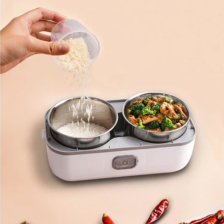 Double Single & Layers Electric Lunch Box Portable Cooking and Heating Electric Heating Lunchbox