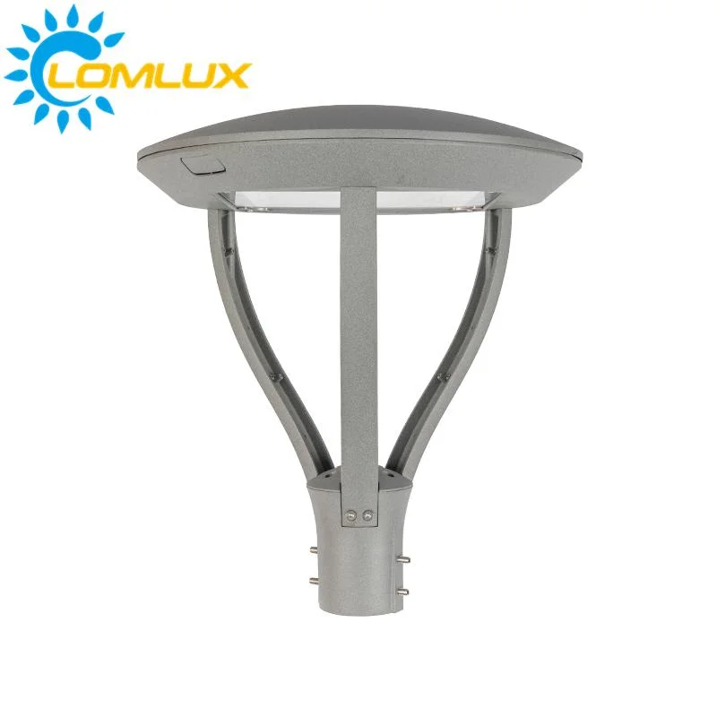 Aluminio Die-Casting Polo LED de luz superior 30W 40W 60W 90W de iluminación de jardín polo de montaje de pared