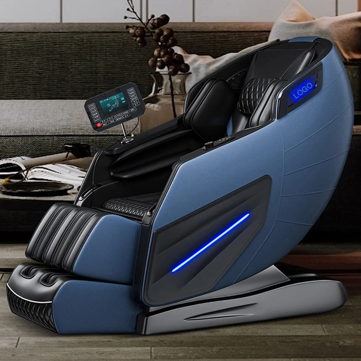 Ganzkörper 3D Electric Ai Smart Recliner SL Track Zero Gravity Shiatsu 4D Massager Chair Sofa