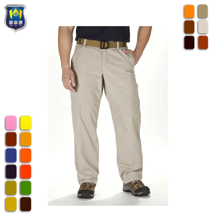 Fashion Women Khaki Cotton Zipper Cargo Pants