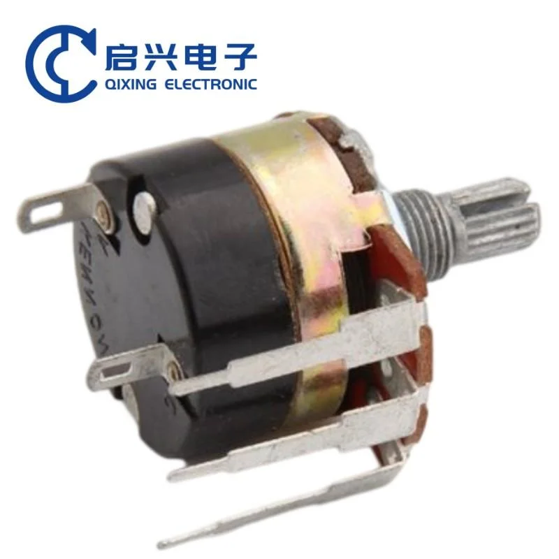 Wh138-1A-1 Carbon Composition Potentiometer 24mm Rotary Potentiometer