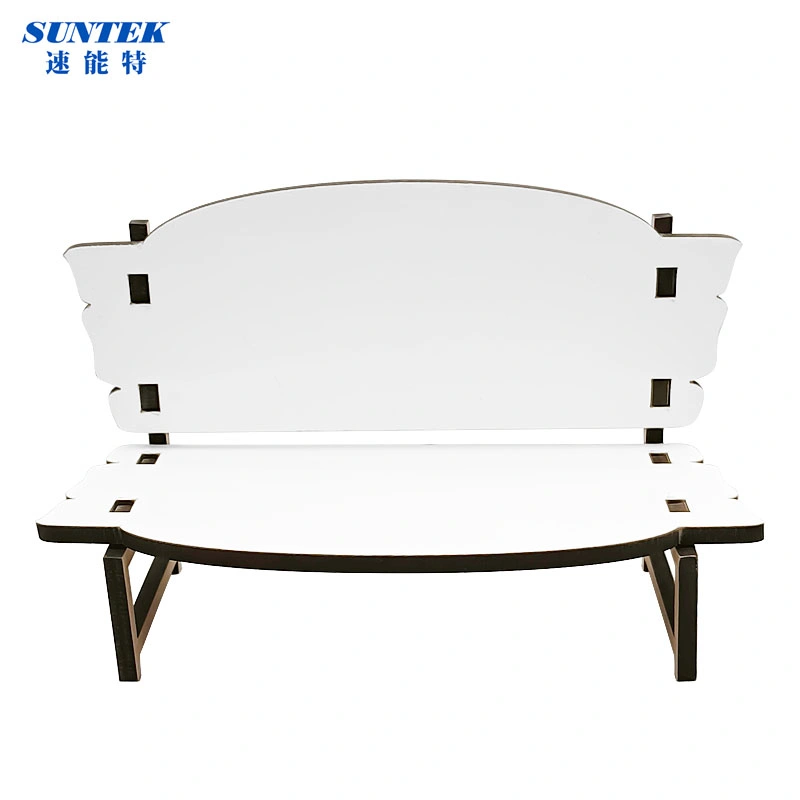 White Sublimation MDF Bench Blank