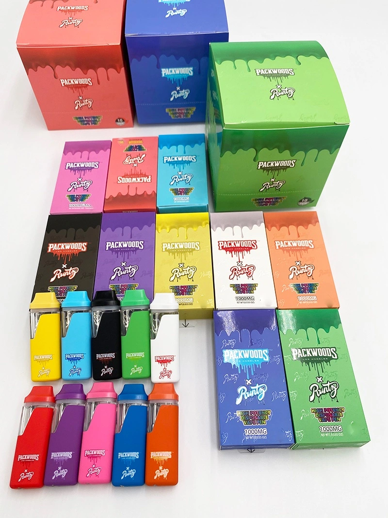 VAPE al por mayor Packwoods Runty Disposable/Chargeable E Cigarette 1,0ml VAPE vacío