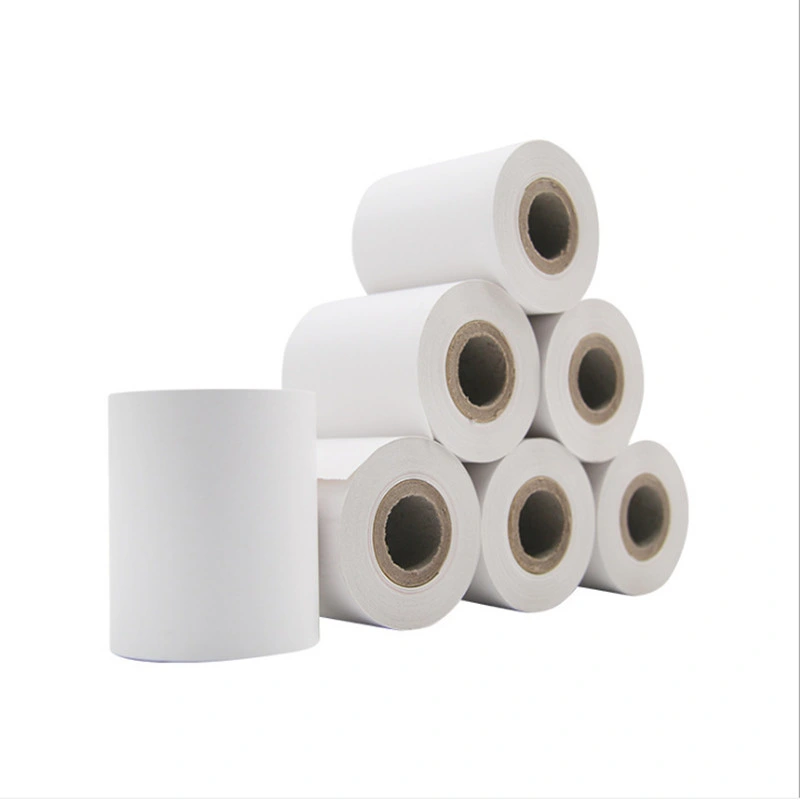 Free Sample Papel Termico 80X80mm ATM Terminal Rolling Thermo Till Receipt Cash Register Tape Thermal Paper Roll L29