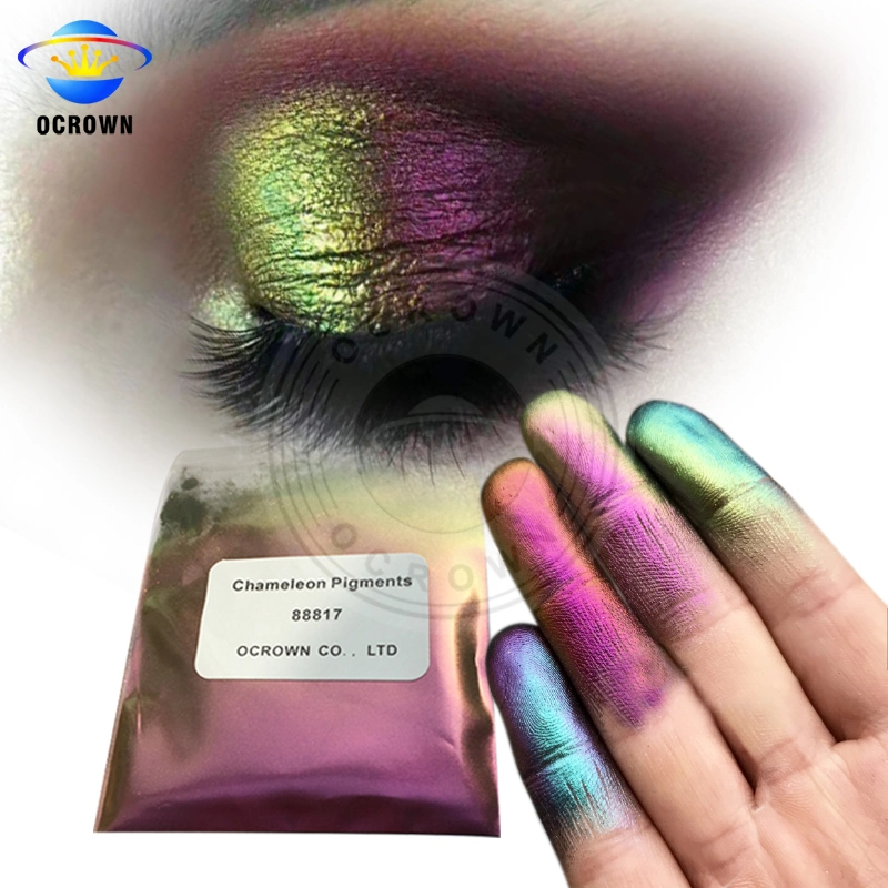 Chrome Chameleon Pearlescent Pigment Mirror Gel Polish Pigment