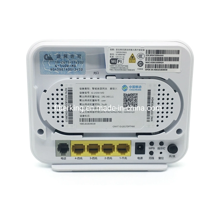 Alcatel Lucent&#160; G-140W-MD Ont FTTH ONU Gpon Modem Router