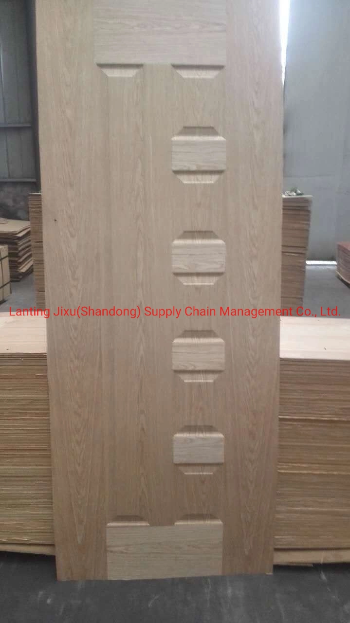 Madera de teca natural de la puerta de moldeado de la piel del Grupo Sinosky China