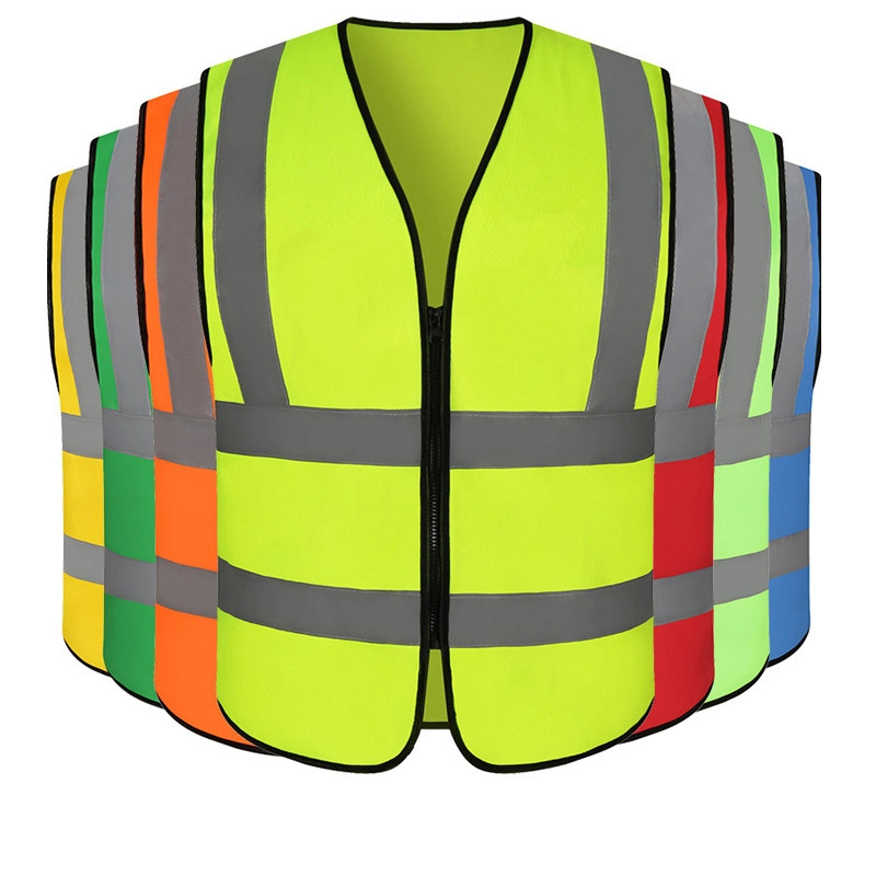 High Visibility Durable Safety Clothing Made of Breathable Fabrics