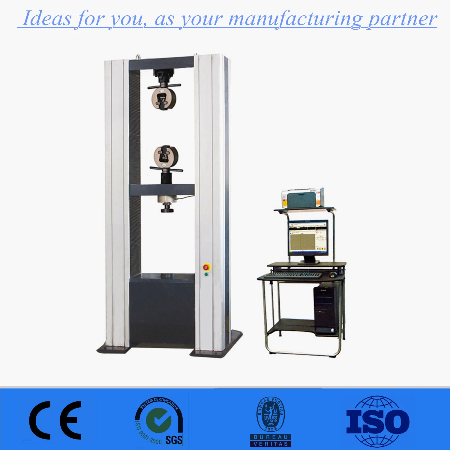 Static Universal Material Strength Fatigue Tensile Compression Testing Machine