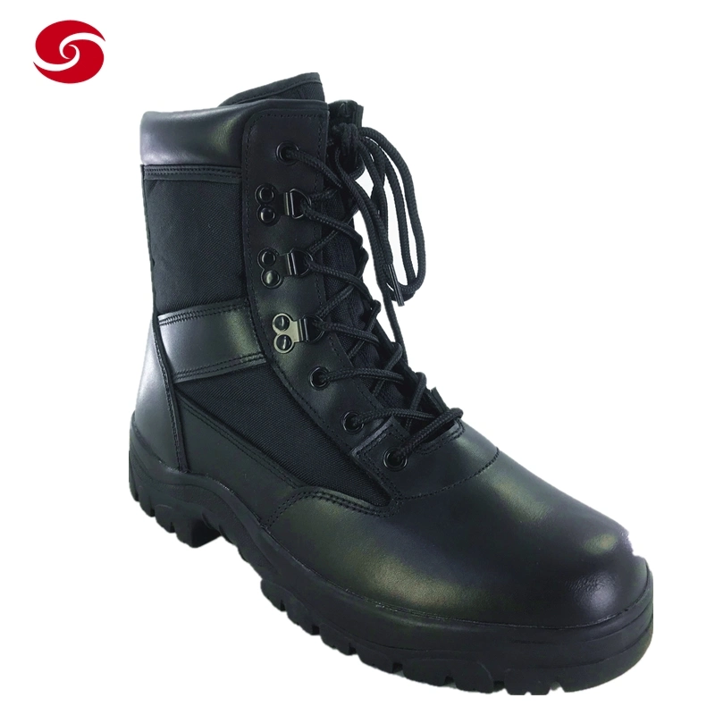 Light Weight Army Combat Police Tactical Boots with Zipper