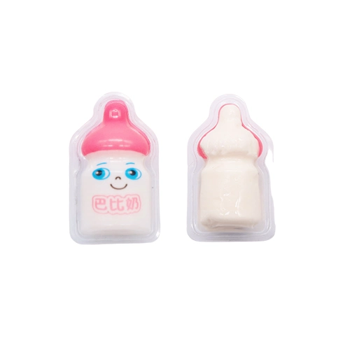 New Factory Direct 18g Baby Bottle Shaped Jelly Gummy Lactic Acid Flavor Gummies Candy