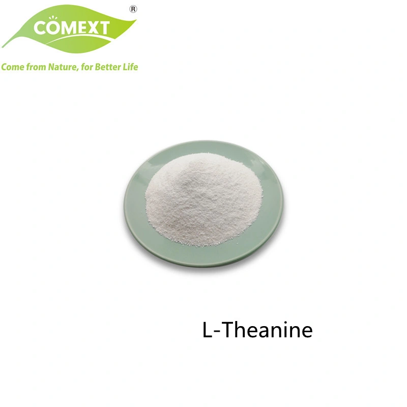 Comext Facroty Hot Selling High quality/High cost performance  Food Grade Lower Blood Pressure L-Theanine Raw Powder