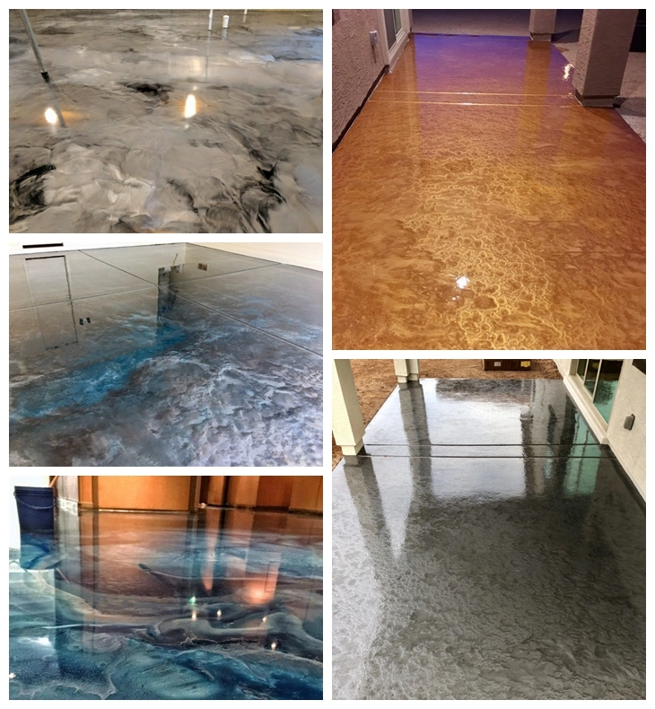 Liquid Glass Epoxy Resin Metalic Epoxy Coating Epoxy Garage Floor Coatingepoxy for Garage