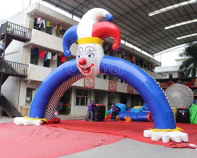 Palhaço comercial Acabamento Insuflável Arco Linha Desembaciamento Eventos de cava-de-Kit Balão Início insufláveis Arcos de acabamento