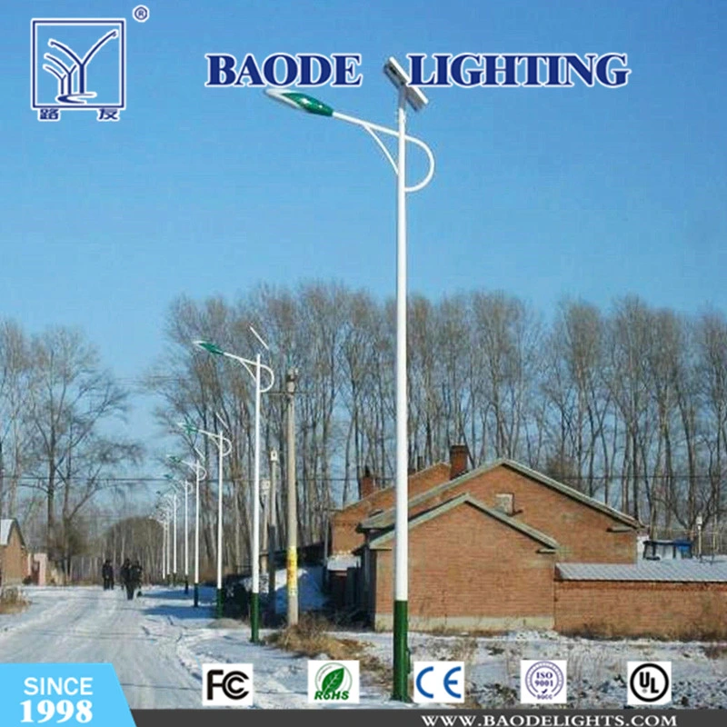 ISO 9001 IP67 Solar Light 6m Lighting Pole 36W LED Street Lamp