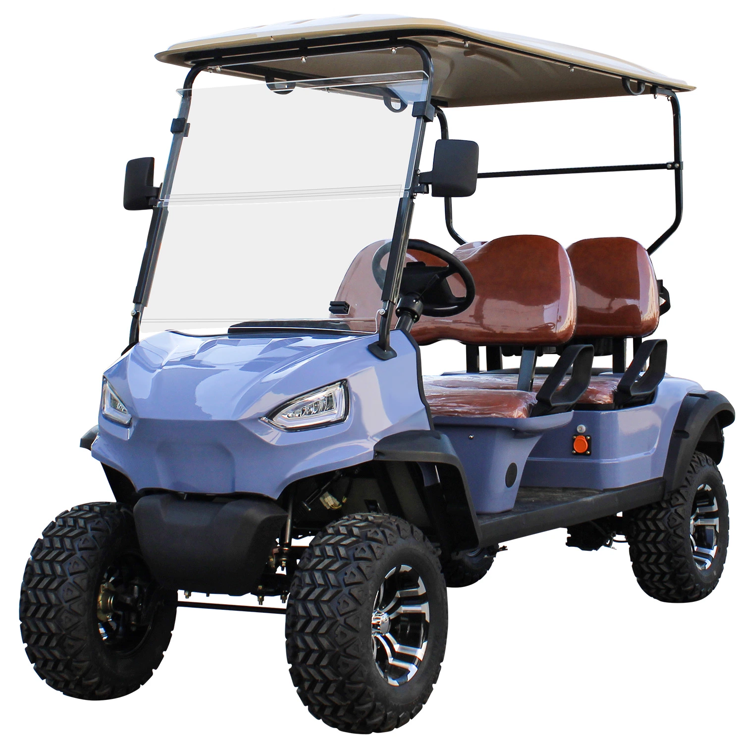 Hot Sale Kds Motor 5kw Wuhuanlong 2930*1350*1950 Jiangsu Electric Vehicle Golf Car with CE