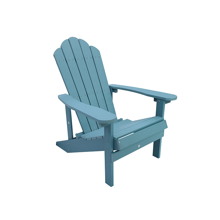 Bonne qualité Matériau écologique Design moderne Mobilier d'extérieur en bois de polystyrène Chaise pliante de style Adirondack de différentes couleurs.