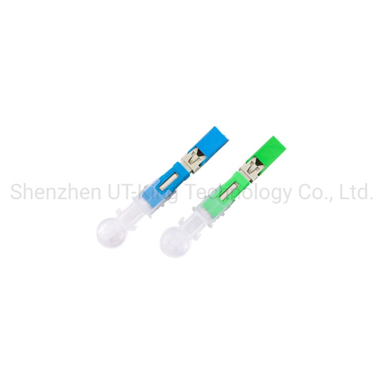 FTTH Fast Connector Sc APC Upc Fiber Optical connector Rapido De Fibra for Drop Cable Easy Assembly Repeated Use Low Insertion Loss Quick Connector