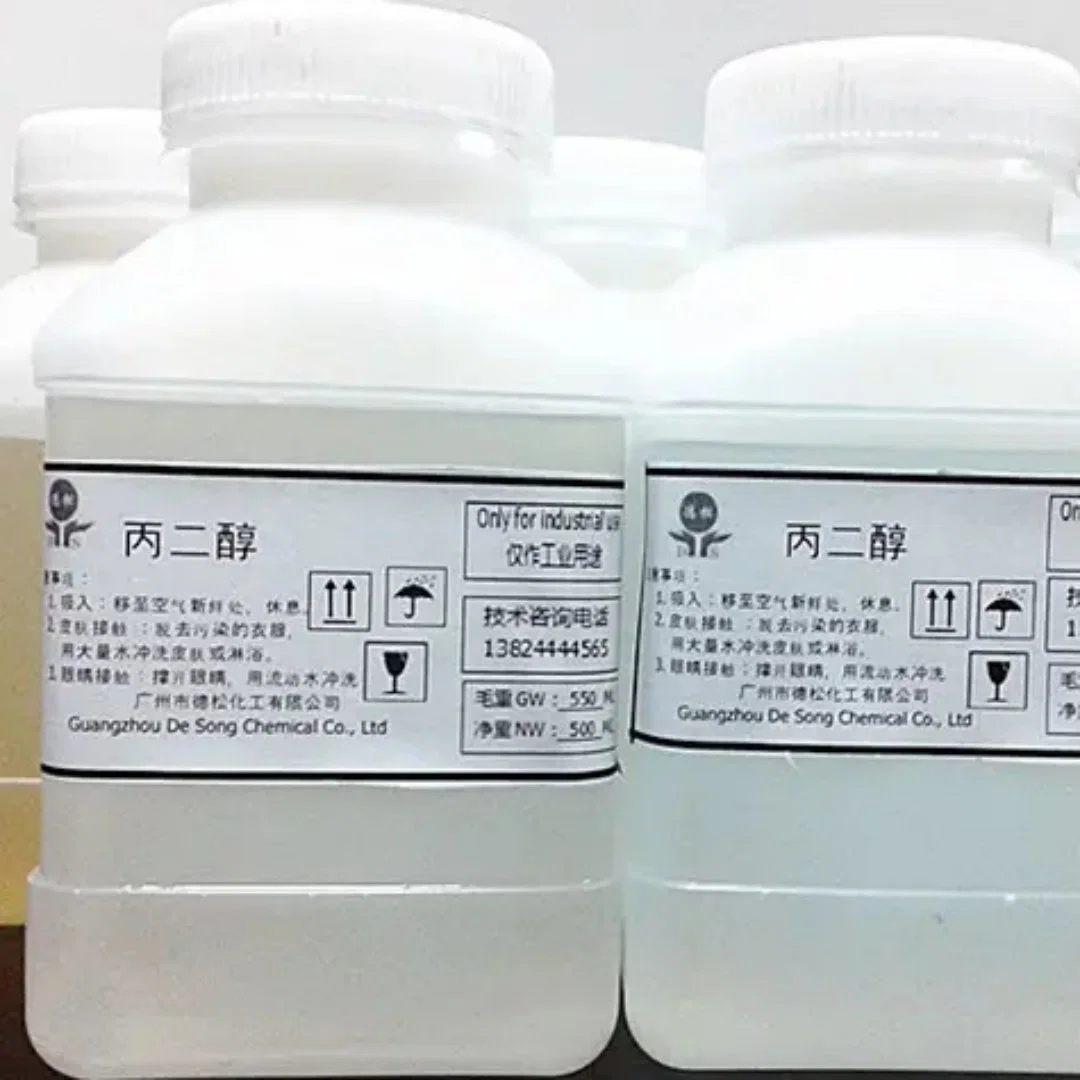 Manufacturer Supply Mono Propylene Glycol with Reasonable Price for Polyester Resin