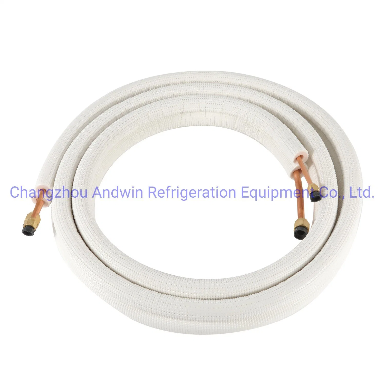 Fireproof Insulation Air Conditioner PVC Coated Copper Pipe