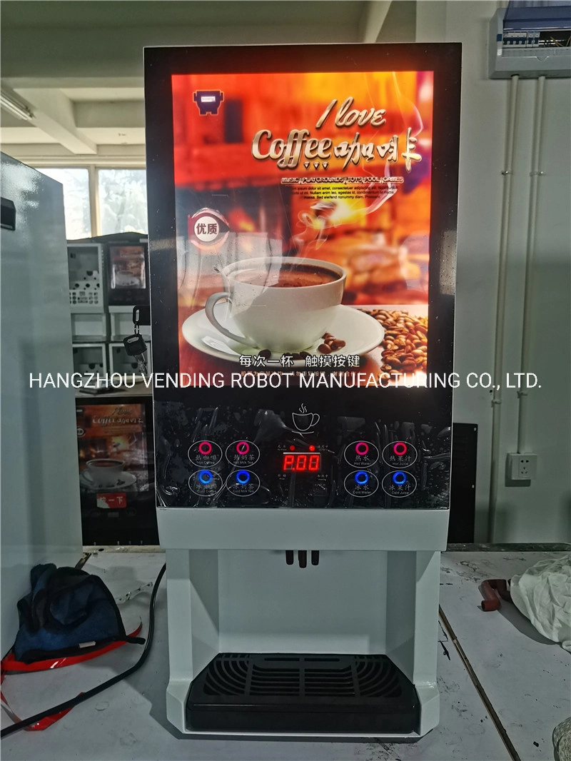 3 Hot Drink 1 Hot Water Table Top Coffee Hot Chocolate Vending Machine Fot Restaurant Wf1-303A
