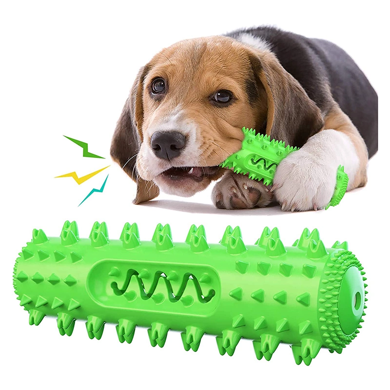 Mordedura de perro de juguete Vocal perro mastique juguetes resistente a la fuga de Slow Food alimentos resistente a la mordedura de juguete Pet bola