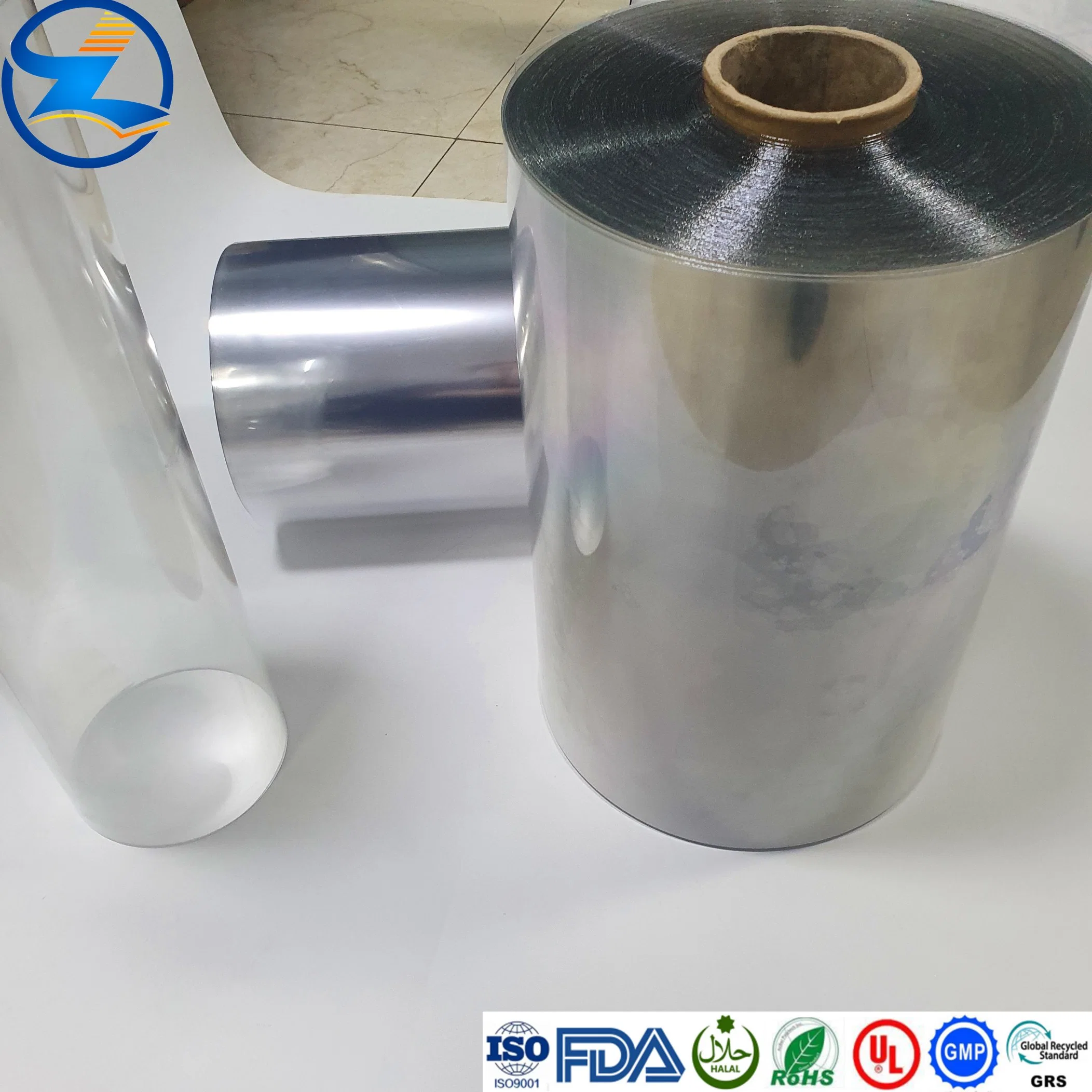 Customized ISO Quality Rigid Pet Films Raw Material for Drinks/Food Container/ Face Shield/Baking Packaging